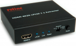 ROLINE HDMI 4K2K Audio extractor - HDMI audio signal Extractor