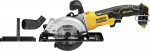 DEWALT DCS571NT-XJ portable circular saw 115 mm 18V T-STAK Black, Yellow
