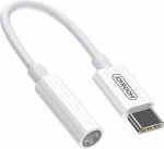 Adapter USB Joyroom USB-C - Jack 3.5mm White (JYR198)