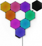 Nanoleaf Shapes Hexagons Starter Kit (9 Panels), Black