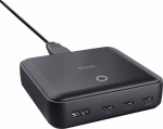 Trust TRUST nap&aacute;jec&iacute; adapt&eacute;r MAXO laptop power supply 100W, 3x USB-C, 1xUSB-A