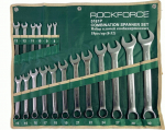 Rockforce A set of combination wrenches 18el. (8-32mm) on canvas