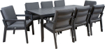 Garden furniture set TOMSON table and 8 chairs