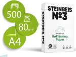 Steinbeis No. 3 recycled paper A 4 80 g 500 Sheets ISO 90