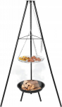 garden hearth GQ8 GRILL GARDEN FIREPLACE TRIPOD + HEARTH