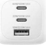 BELKIN BOOSTCHARGE 100W 2C1A WALL, CHARGER WITH INTERCHANGABLE PLUG