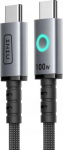 Kabel USB Monroe USB-C - USB-C 1.2 m Szary (C21-P1)