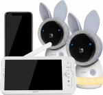 Arenti 4MP Wi-Fi Baby Kit with dual cameras + LCD