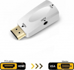 RoGer HDMI to VGA (+Audio) Converter