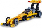 Jamara CaDA Drag Racing 1:24 Bricks gelb