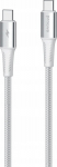 Kabel USB Proove WireX Pro Type-C to Type-C white 100W (1.5m)