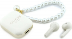 Headphones TWS Guess Pearl Strap white