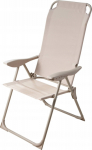 Redcliffs CAMPING CHAIR Z FOLDING ARMRESTS BEIGE REDCLIFFS