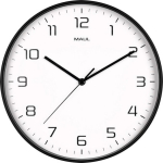 MAUL Wanduhr MAULdrip, 30 cm, quartz watch, without batt.,schwarz