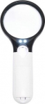 Binoculars Other Illuminated hand magnifier Hand magnifier LR-4 75mm, 3x 22mm, 45x z backlight LED /312774/