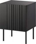 Cama MEBLE Cama Bedside table 2 pcs ISLA 44.5x40x59 black matt