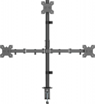 Logilink holder 3 monitory, 17-27 cale ,max 10kg on ramie