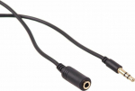 Cable Maclean Jack 3.5mm - Jack 3.5mm 15m czarny (MCTV-823)