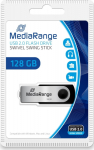MEMORY DRIVE FLASH USB2 128GB/MR913 MEDIARANGE