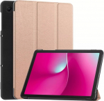 SUPERO Tablet Case SMART do T-Mobile T Tablet 2 10.1 5G 2025 cover housing with flap, pink gold