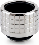 Thermal Grizzly DeltaMate Compression Fitting, Brass - Gloss Nickel, HT16, Pack of 6
