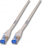 EFB Elektronik EFB RJ45 Patchkabel S/FTP, Cat.6A, PVC, UL, 10m, grau
