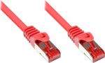 Alcasa Good Connections RNS Patchkabel mit Rastnasenschutz - Cat. 6 - S/FTP - PiMF - PVC - 250MHz - rot - 40m