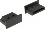 DELOCK Dust f. HDMI-A-Buchse o.Griff 10St. schwarz