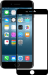 Ekraani kaitseklaas Eiger 3D Fullscreen Glass 9H iPhone 8Plus/7Plus/6Plus, servast servani, musta &auml;&auml;rega
