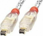 Lindy Firewire 4-pin - Firewire 4-pin, 10m, White