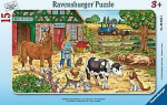 Ravensburger Puzzle 15 - Cheerful Farm (060351)