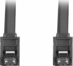 Lanberg SATA - SATA, 0.3m, Czarny (CA-SASA-14CU-0030-BK)