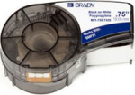 Brady Corporation Brady M211 und M210 - Polypropylene labels for laboratories - Schwarz - Wei&szlig; - Self-adhesive printer label - polypropylene (PP) - heat transfer - Square - BMP21-PLUS - BMP21 - ID PAL - LABPAL - BMP21-LAB