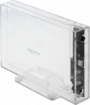 Delock External Enclosure for 3.5" SATA HDD with USB Type-C - Speichergeh&auml;use - 3.5" (8.9 cm)