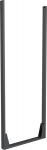Multibrackets M Floormount Pro - Mounting component (ram) - for LCD-display - steel - svart - mountable on floor stand - for Samsung OM55N-D