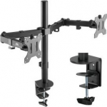 Maclean MC-884 monitor mount / stand 81.3 cm (32") Black Desk