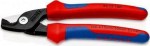KNIPEX StepCut - Power cord cutter - Schwarz - Blau - Rot - 1.5 cm - 50 mm&sup2; - 160 mm - 240 g