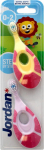 Jordan Jordan Toothbrush DUO Extra Soft for children (0-2 lat) very soft mix of patterns 1 op-2szt