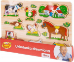 Smily Play Wooden Farm puzzle