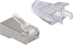 Delock Networking - RJ-45 (M) front opening - FTP - CAT 6 (pack of 50)