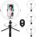 Ring lamp AgfaPhoto AGFA ARL11 120 LED Ring VLOG + Stand + Pilot