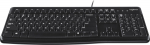 Log LOGITECH K120 Corded Keyboard black USB OEM - EMEA (US)