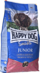 Happy Dog Sensible Junior, dry karma, For puppies, 7-18 months, salmon and potato, 10 kg
