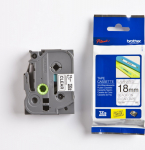 Brother TZE141 18MM BLACK ON CLEAR, TAPE TZE141, 8 m, 1.8 cm