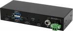 Exsys EX-11295HMS - USB 3.2 Gen 2(3.1 Gen 2) Type-B - USB 3.2 Gen 2 (3.1 Gen 2) Type-A - USB 3.2 Gen 2 (3.1 Gen 2) Type-C - 10000 Mbit/s - Schwarz - Metall - 1.5 m