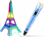 Fusion Accessories 3D printing pen for creating figures from PLA / ABS Blue FUS3DPENBL