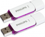 Philips USB 2.0 2-Pack 64GB Snow Edition Magic Purple