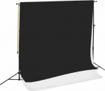 Falcon Eyes Background System SPK-2 with 2 Rolls Black/White 1.35x11 m