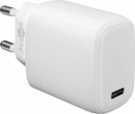 Wentronic Goobay charger USB-C PD (Power Delivery) fast charger (25 W), white
