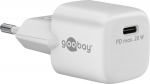 Wentronic Goobay | USB-C PD GaN Fast Charger Nano (20 W), White